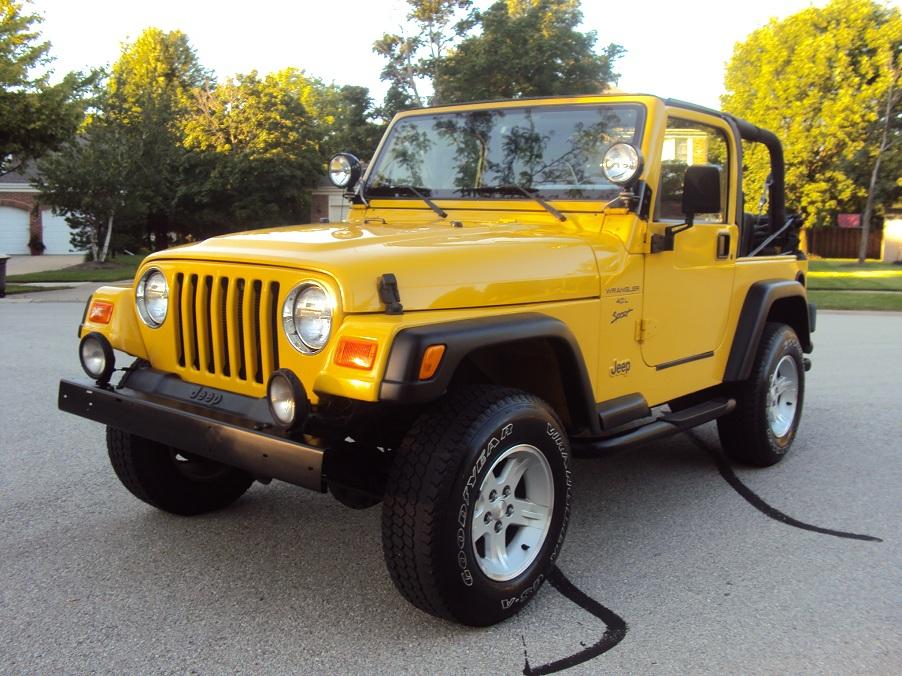 2000 Jeep Wrangler SPORT 4.0L 