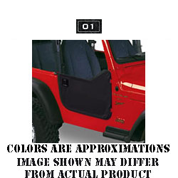 Jeep CJ/YJ Half Doors Set