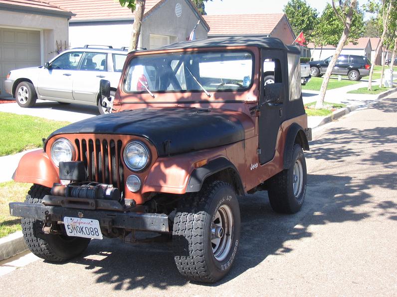 1981 CJ5 Must Go  