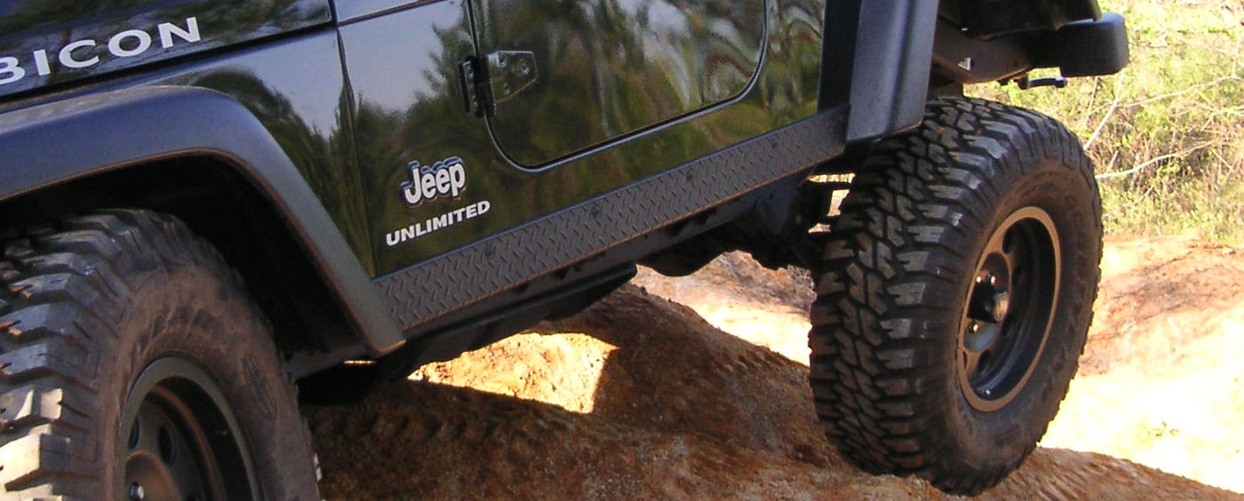 Rubicon LJ (stock) Sliders