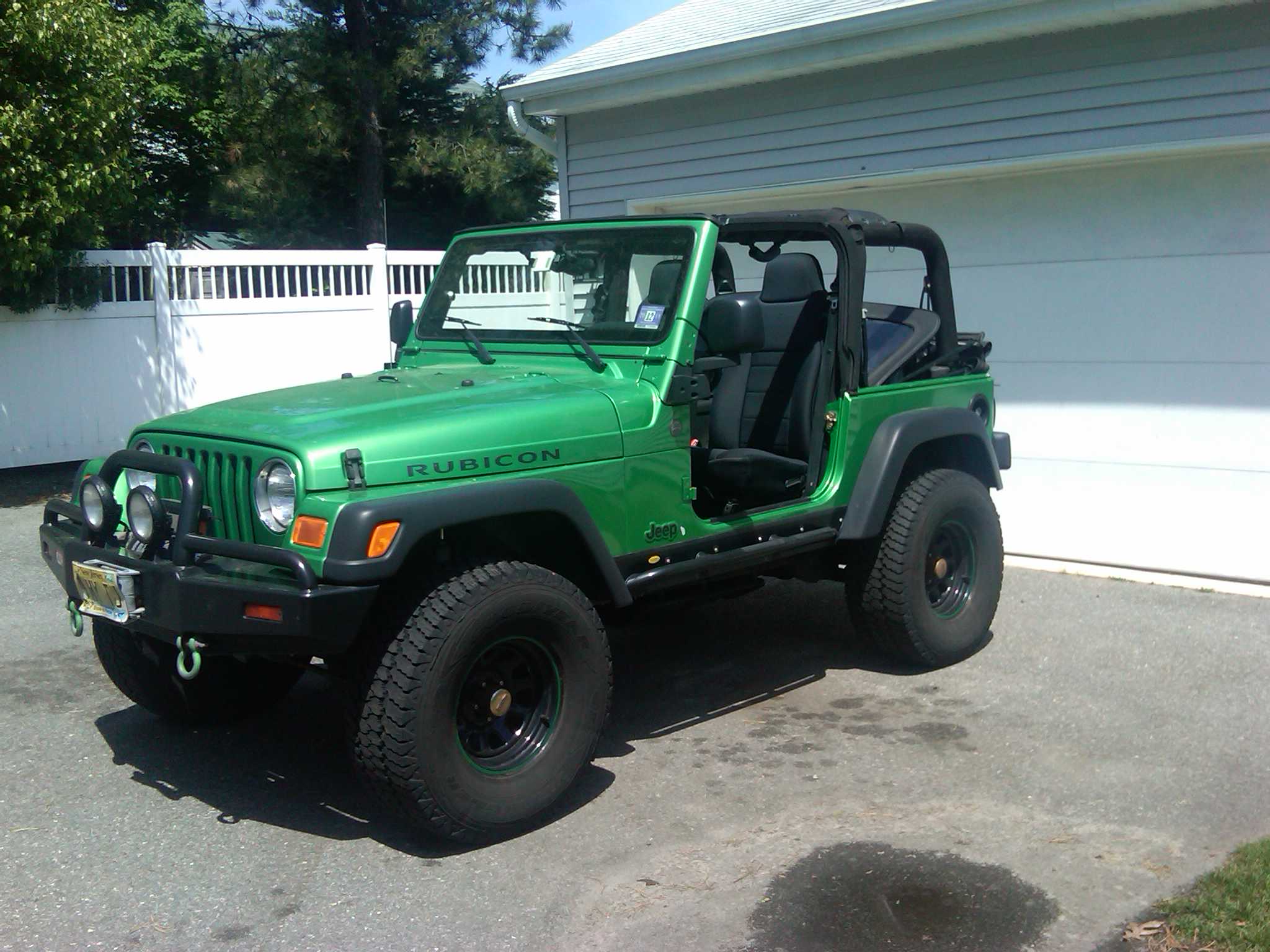2004 Lime Green Rubicon