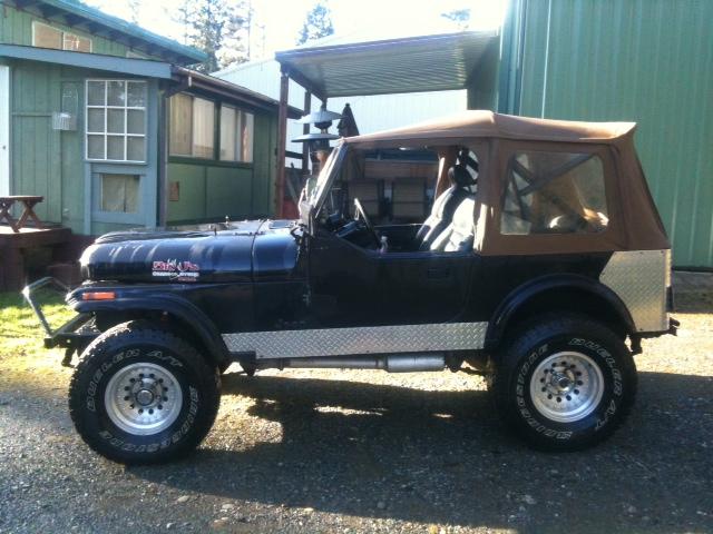 1986 cj7 360 v8 lifted