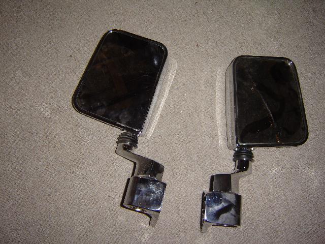 TJ and YJ Mirrors(Chrome)